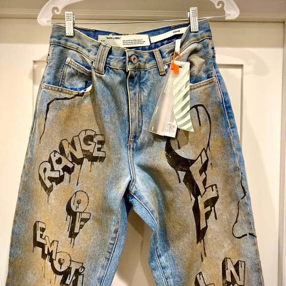 Off-White graffiti jeans - Picture 11 of 13